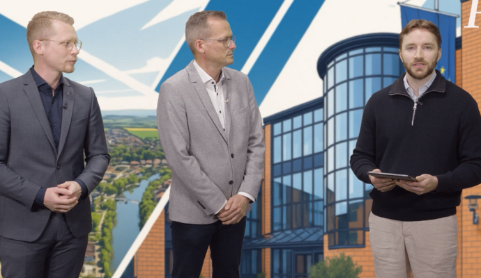 Die beiden OB-Kandidaten für Mühlacker im PZ-news-Duell.