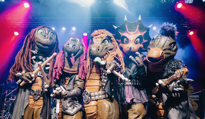 Die Kinder-Rockband "Heavysaurus" tritt am 15. November in Remchingen auf. PZ-news verlost ein Familienticket mit Meet &amp; Greet.