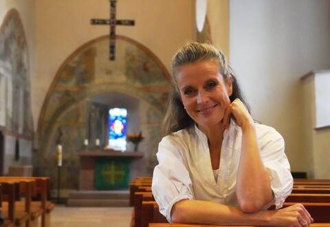 Bianca App freut sich auf das Konzert in der Kieselbronner Stephanuskirche. Von 1998 an war sie mehr als 20 Jahre die Frontsängerin der Volksmusik-Gruppe „Die Schäfer“.