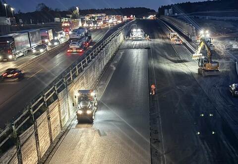 Im Frühjahr wollen die Planer der Autobahn-Gesellschaft auf Eutinger Seite den Straßenkörper von der Kieselbronner Kurve bis zur Bergkuppe bei Niefern abschließen.