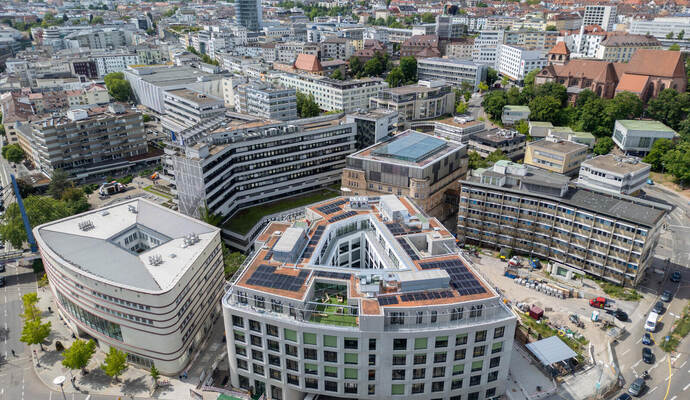 Neues Technisches Rathaus Rundgang