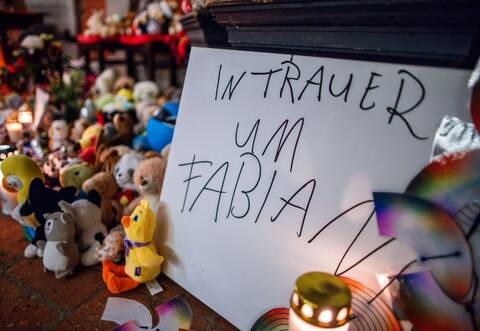 Anteilnahme am Tod des achtjährigen Fabian