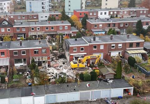 Wohnhaus in Wolfenbüttel detoniert