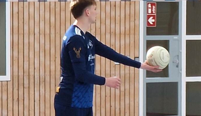 Bryan Killinger musste verletzt vom Spielfeld.