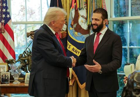Syriens Übergangspräsident trifft Trump in Washington