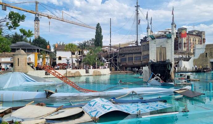 Unfall in Europa-Park