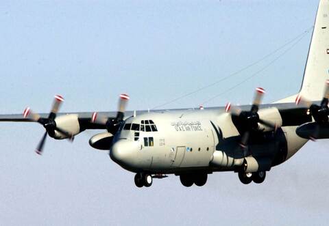 Hercules-Transportflugzeug C-130