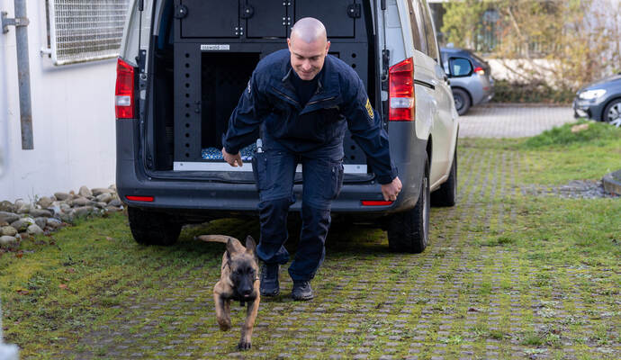 Reportage Polizeihund Cupra