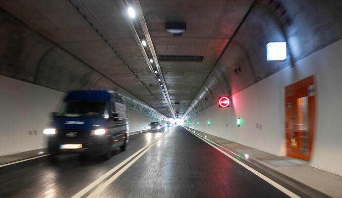 Verkehrsfreigabe Arlinger Tunnel 