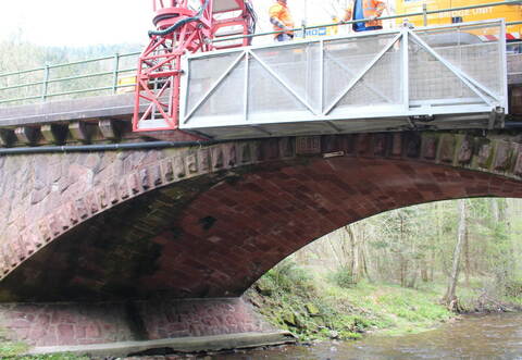 Die Guldenbrücke wird ab dem Frühjahr saniert. Für den Bau einer Ersatzquerung müssen Bäume gefällt werden.