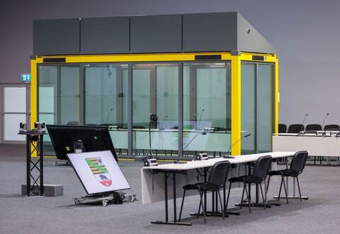 Gerichtsgebäude für Prozess zum Magdeburg-Anschlag