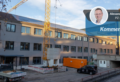 Am einstigen Klingel-Areal an der Sachsenstraße baut die Genossenschaft Familienheim bereits Räume, die der Enzkreis für Heinemann-Schüler nutzen möchte. Ein Kommentar.