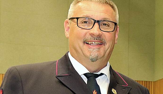 Norman Gall war Gesamtkommandant der Tiefenbronner Feuerwehr von 2021 bis März dieses Jahres.