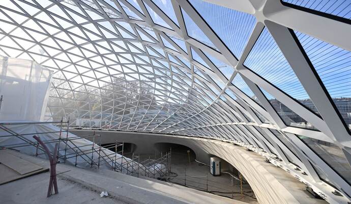 Baustelle Stuttgart 21 Tiefbahnhof