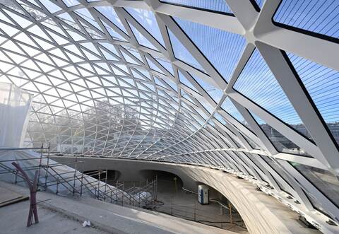 Baustelle Stuttgart 21 Tiefbahnhof