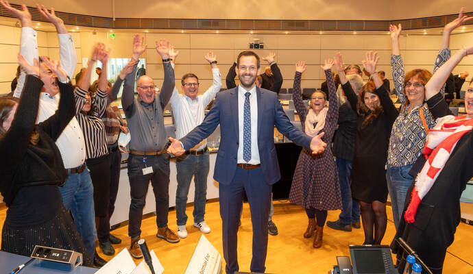 Die Wahl des Enzkreis-Landrats im Kreistag ist am Montag ein Solo für Amtsinhaber Bastian Rosenau.