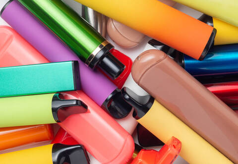 Auch verbotene Vapes hat die Pforzheimer Polizei bei den Testkäufen festgestellt.