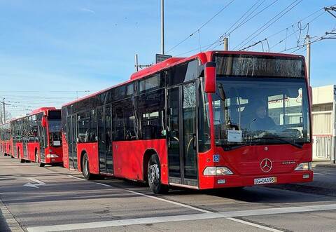 Dieselbusse für Kiew