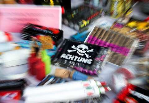 Demonstration "Silvesterfeuerwerk und illegale Pyrotechnik"