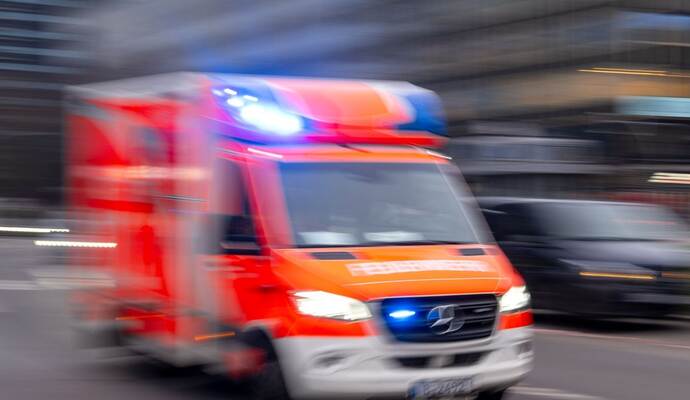 Krankenwagen im Einsatz