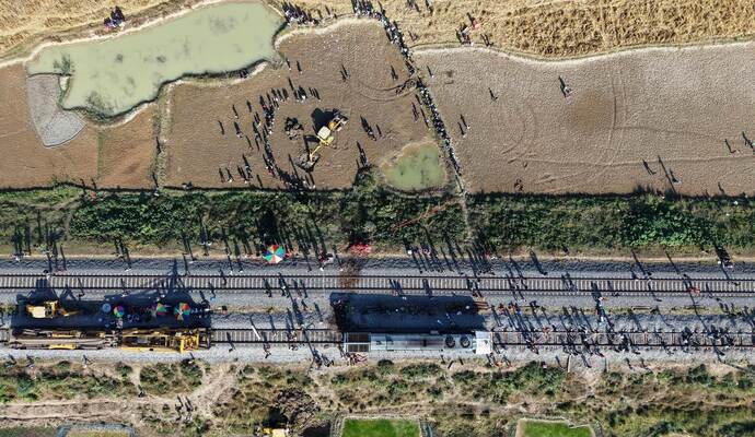 Elefanten sterben in Indien bei Kollision mit Zug