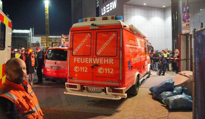 Hauptbahnhof Stuttgart evakuiert