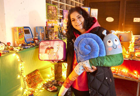 Pascale Göhring hat in Niefern eine anonyme Geschenkebox für Eltern mit eingeschränkten finanziellen Möglichkeiten eingerichtet.