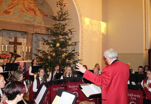 Weihnachtskonzert des Musikvereins „Lyra“ Conweiler.
