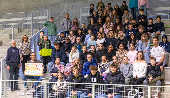 Das Hilda-Gymnasium war die Schule, die dieses Jahr am meisten Schülerinnen und Schüler beim Sparkassen-Cross an den Start brachte.