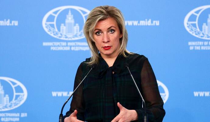 Sprecherin des russischen Außenministeriums Sacharowa