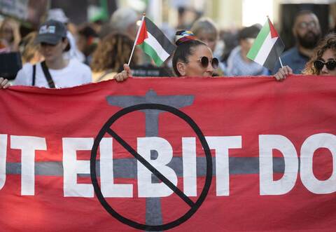 Weiter Proteste gegen israelische Rüstungsfirma in Ulm