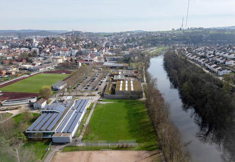 Vor etwa drei Jahren hat sich die Stadt Mühlacker bereits um Zuschüsse für die Enztalsporthalle bemüht.