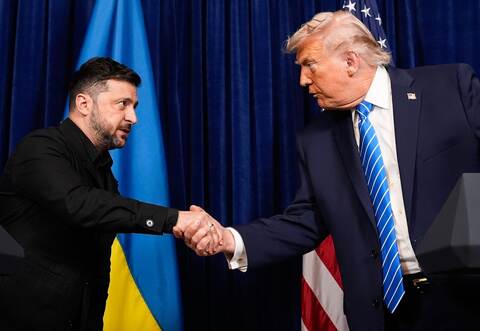 US-Präsident Trump empfängt Präsident Selenskyj in Florida