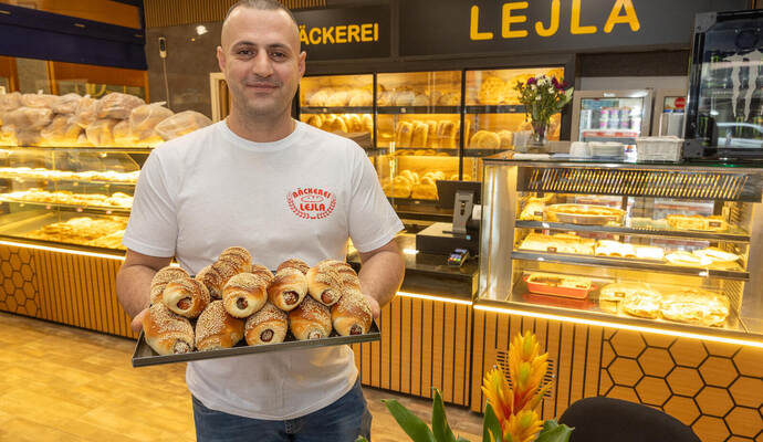 Von herzhaft bis süß: Isa Krasniqi backt alle Waren selbst.