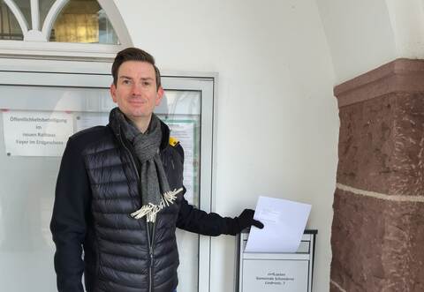 Michael Hopf hat bei einem Neujahrsspaziergang seine Bewerbung eingeworfen.
