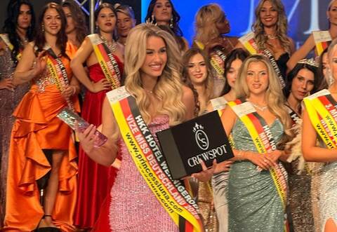 Aileen Sager wurde zur Vize-Miss Deutschland gekürt.