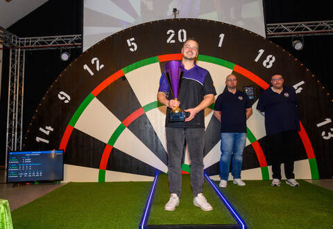 Gewonnen! Chris "The Wiz" Wörner hat seinen Titel aus dem vergangenen Jahr souverän verteidigt.