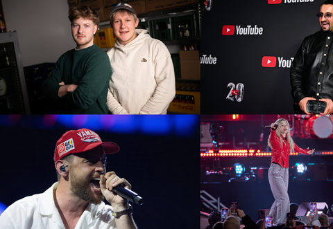 Die ersten Acts sind bekannt (im Uhrzeigersinn): 01099 aus Dresden, Rapper SSIO, die österreichische Sängerin Esther Graf und Rapper Bausa werden im Juli das Happiness in Straubenhardt rocken.