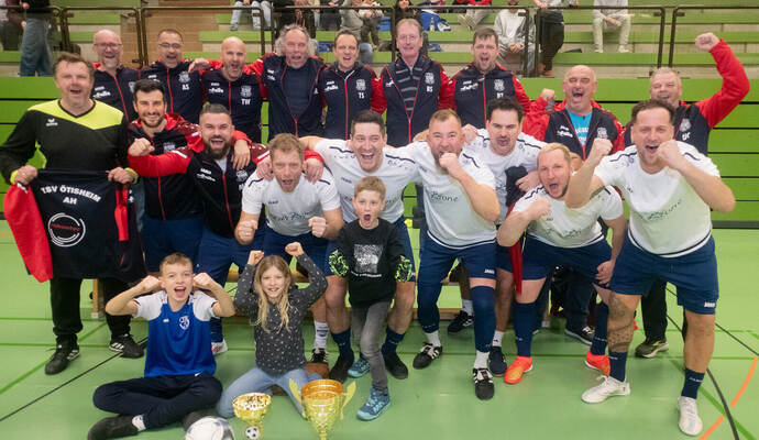 Der TSV Ötisheim ist Sieger beim Mühlacker AH-Hallenfußball-Stadtpokalturnier 2026.
