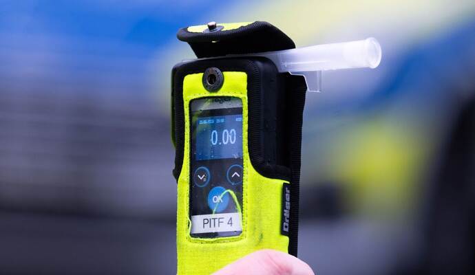 Gerät für Atemalkoholtest