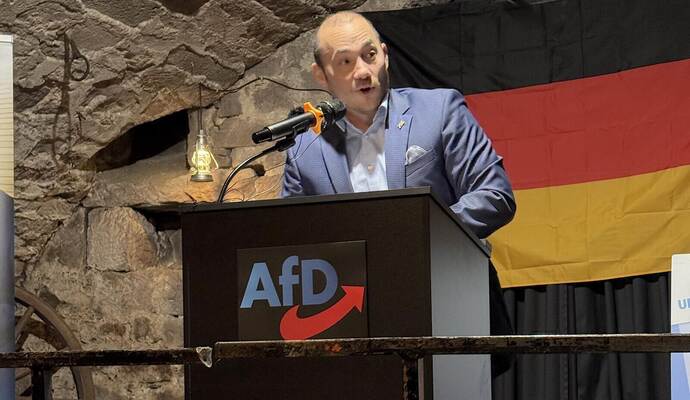 Zuletzt ist der AfD-Landtagsabgeordnete Miguel Klauß im Hirsauer Klosterkeller öffentlich aufgetreten.