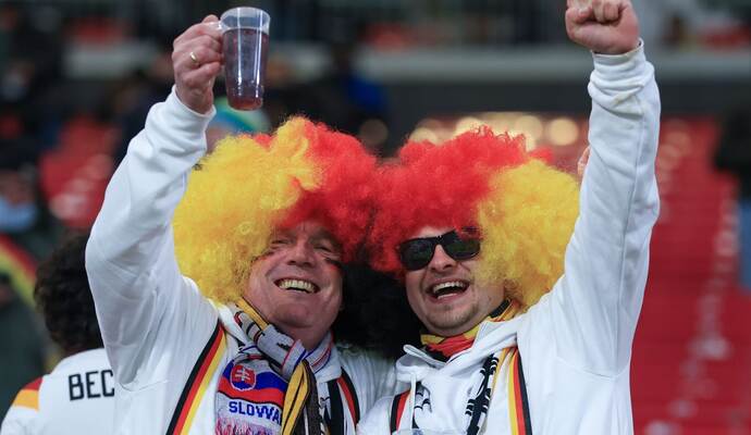 Deutsche Fußball-Fans