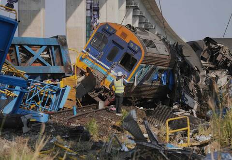 Zugunglück in Thailand