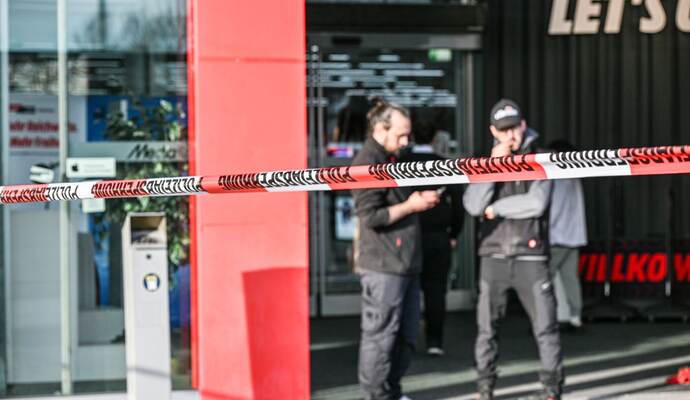 Messerangriff in Einkaufszentrum in Ulm