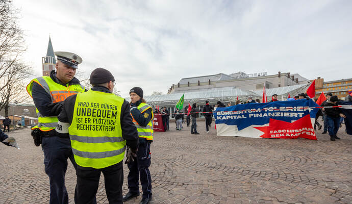 Querdenker Antifa Demonstration 