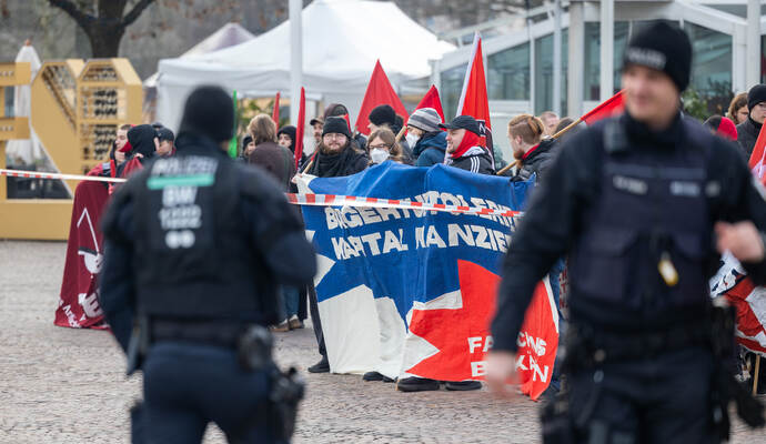 Querdenker Antifa Demonstration 
