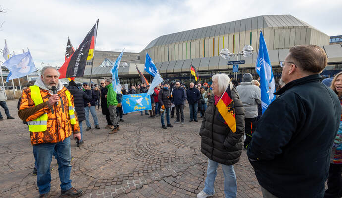 Querdenker Antifa Demonstration 