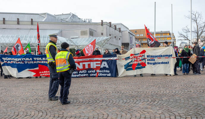 Querdenker Antifa Demonstration 