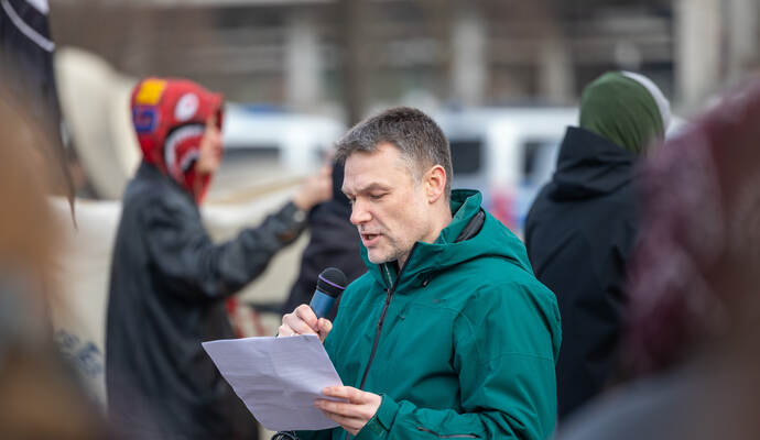 Querdenker Antifa Demonstration 
