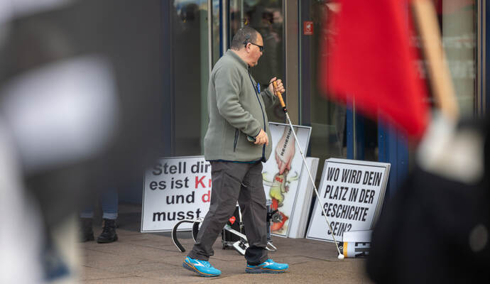 Querdenker Antifa Demonstration 